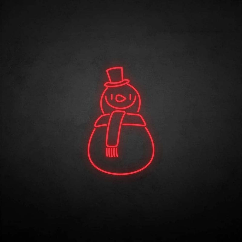 'Snow man' neon sign - VINTAGE SIGN