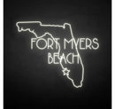 'FORT MYERS BEACH' neon sign - VINTAGE SIGN