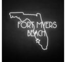 'FORT MYERS BEACH' neon sign - VINTAGE SIGN