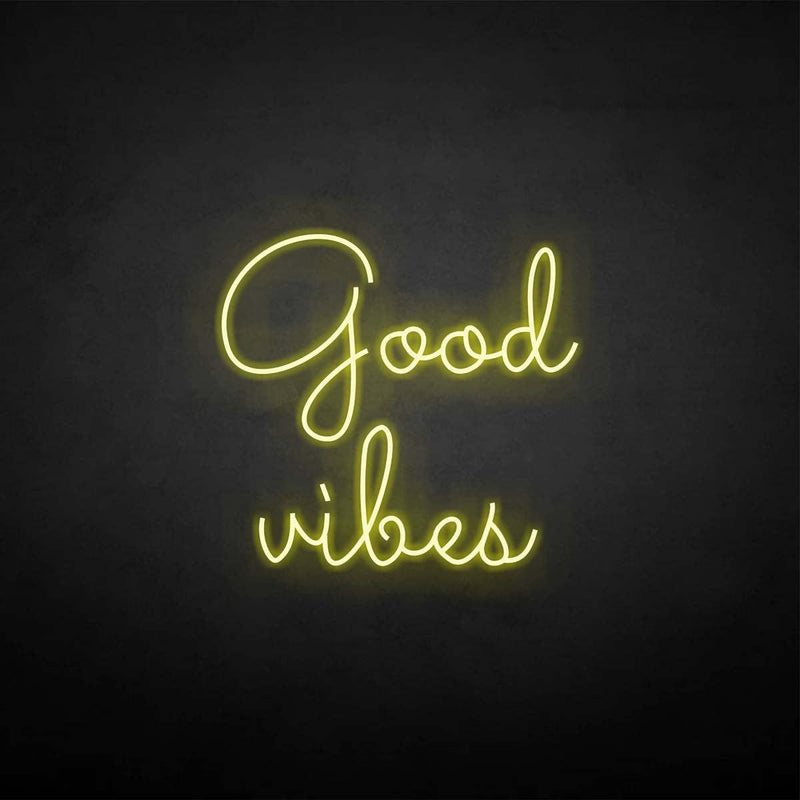 'Good vibes' neon sign - VINTAGE SIGN