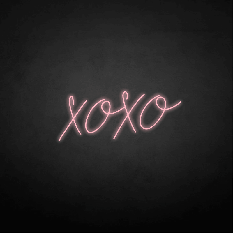 XOXO neon sign - VINTAGE SIGN