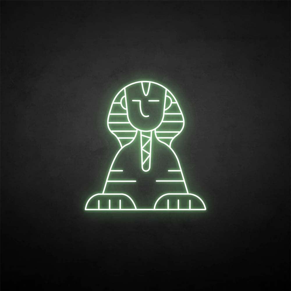 'Sphinx' neon sign