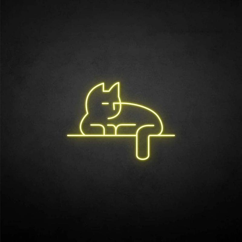 'Stick the cat' neon sign - VINTAGE SIGN