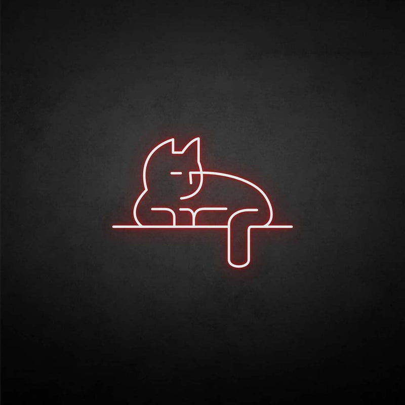 'Stick the cat' neon sign - VINTAGE SIGN
