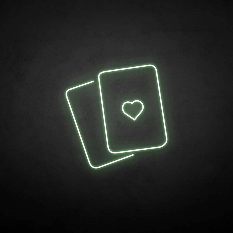 'Love card' neon sign - VINTAGE SIGN