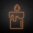 'Candle' neon sign - VINTAGE SIGN