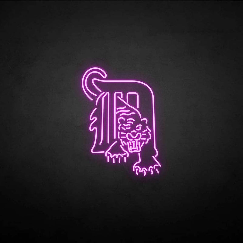 'm&tiger' neon sign - VINTAGE SIGN