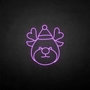 Christmas reindeer' neon sign - VINTAGE SIGN