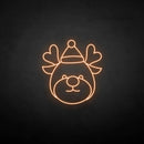 Christmas reindeer' neon sign - VINTAGE SIGN