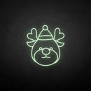Christmas reindeer' neon sign - VINTAGE SIGN