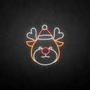 Christmas reindeer' neon sign - VINTAGE SIGN