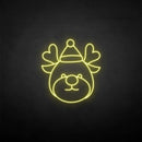 Christmas reindeer' neon sign - VINTAGE SIGN