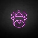 Christmas reindeer' neon sign - VINTAGE SIGN