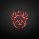 Christmas reindeer' neon sign - VINTAGE SIGN