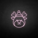 Christmas reindeer' neon sign - VINTAGE SIGN