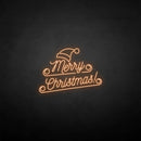 'merry christmas' neon sign - VINTAGE SIGN