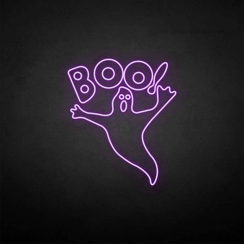'BOO!' neon sign - VINTAGE SIGN