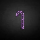 'marry christmas-candy cane' neon sign - VINTAGE SIGN