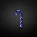 'marry christmas-candy cane' neon sign - VINTAGE SIGN