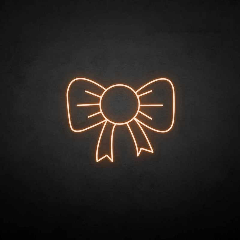 'marry christmas-bowknot' neon sign