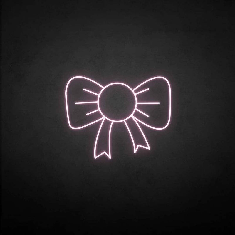 'marry christmas-bowknot' neon sign