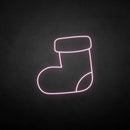 'marry christmas-stocking2' neon sign - VINTAGE SIGN
