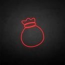 'marry christmas-lucky bag' neon sign - VINTAGE SIGN