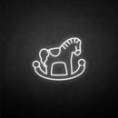 'marry christmas-wooden horse' neon sign - VINTAGE SIGN