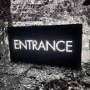 Custom House Number Light Box Address Signs - VINTAGE SIGN