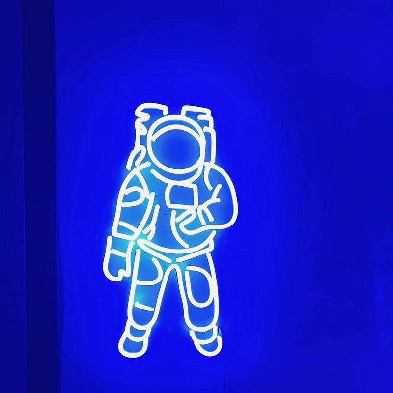 'Astronaut' neon sign