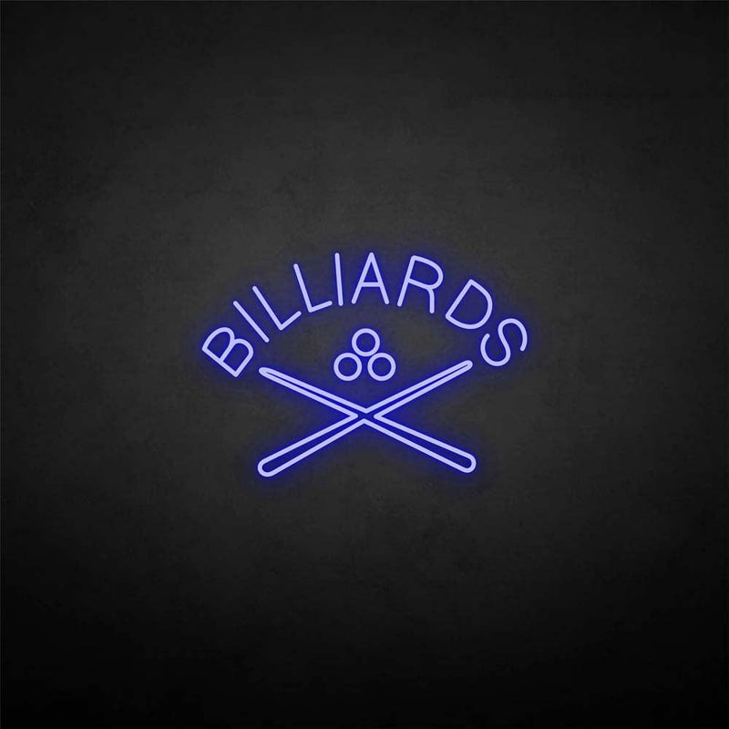 'Bliiards' neon sign - VINTAGE SIGN