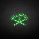 'Bliiards' neon sign - VINTAGE SIGN