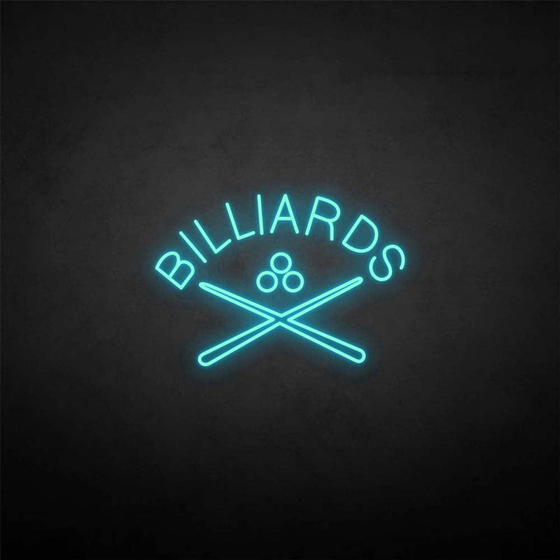 'Bliiards' neon sign - VINTAGE SIGN