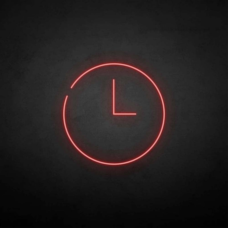 'Time' neon sign - VINTAGE SIGN