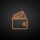 'Wallet' neon sign - VINTAGE SIGN