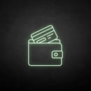 'Wallet' neon sign - VINTAGE SIGN