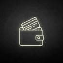 'Wallet' neon sign - VINTAGE SIGN