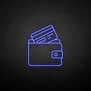 'Wallet' neon sign - VINTAGE SIGN