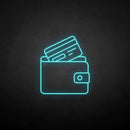 'Wallet' neon sign - VINTAGE SIGN