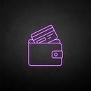 'Wallet' neon sign - VINTAGE SIGN