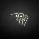 'Playing cards2' neon sign - VINTAGE SIGN
