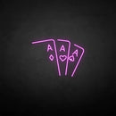 'Playing cards2' neon sign - VINTAGE SIGN