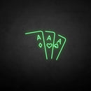 'Playing cards2' neon sign - VINTAGE SIGN
