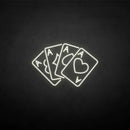 'Playing cards3' neon sign - VINTAGE SIGN
