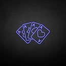 'Playing cards3' neon sign - VINTAGE SIGN