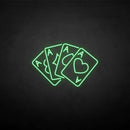 'Playing cards3' neon sign - VINTAGE SIGN
