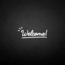 'Welcome 2' neon sign - VINTAGE SIGN