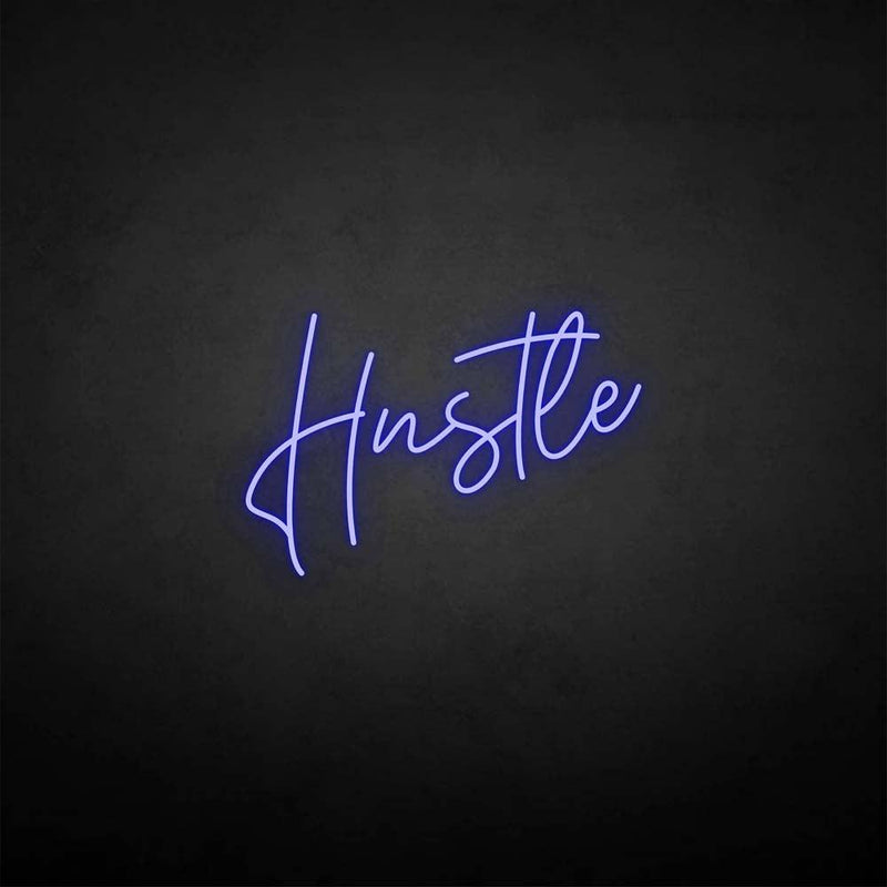 'Hustle4' neon sign - VINTAGE SIGN