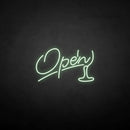 'Open3' neon sign - VINTAGE SIGN