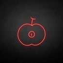 'Half of the aaple' neon sign - VINTAGE SIGN